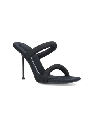 Alexander Wang Womens With Heel Black Upper: Nylon