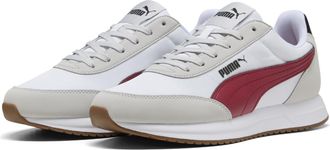 Puma Unisex R78 LIGHTWIND Sneaker, Cool Light Gray-Dark Crimson White, 9.5 UK