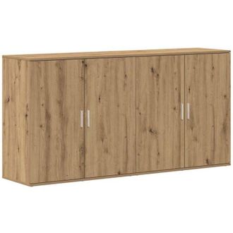 vidaXL Vidaxl - Tableros Lateral 2 Pcs Roble Artisan 79 X 38 X 80 Cm
