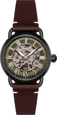 Earnshaw Investigator Automatic Green Dial Mens Watch ES-8307-0A