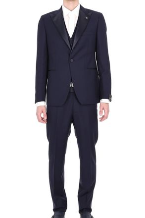 Tagliatore Bruce Virgin Wool Three-Piece Tuxedo Suit