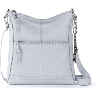 The Sak Lucia Crossbody Leather Bag in Powder Blue Stitch at Nordstrom