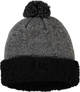 Top of the World Womens Top of the World Black Texas A&M Aggies Snug Cuffed Knit Hat with Pom at Nordstrom