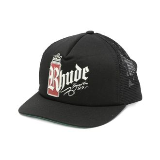 Rhude Cap Rhude - male - Rhude - Hats & Caps - Black - ONE SIZE - Accessories