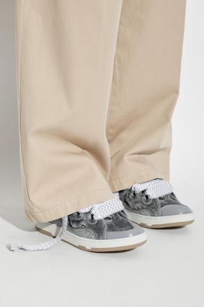 Lanvin Curb Sports Shoes, Womens, Grey