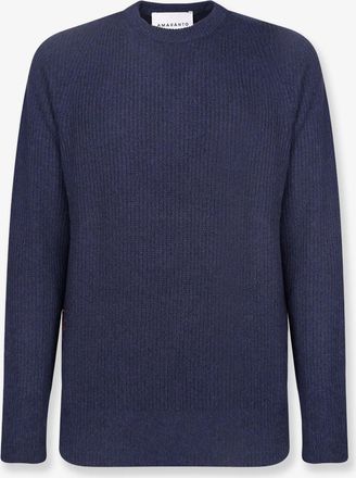 Amaranto Maglia in misto lana e cashmere - AMARANTO - gender_Man