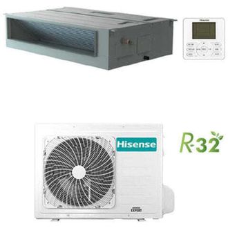 Hisense Climatizzatore Condizionatore Hisense Canalizzabile Serie Super R32 18000 btu ADT52UX4RCL8 inverter Classe a++/a+