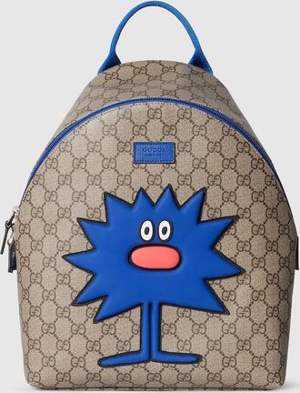 Gucci Kids - GG Backpack With Prints, Beige, GG Canvas