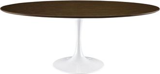 ModWay Lippa 78In Oval Wood Dining Table