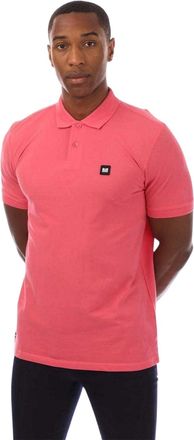 Weekend Offender Heren Barnum Poloshirt met Korte Mouwen (Rose)