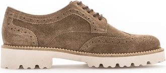 Gabor Veterschoen met su&egrave;de bovenkant - Dames - Veterschoenen - Bruin - 36 EU - Su&egrave;de - Schoenen