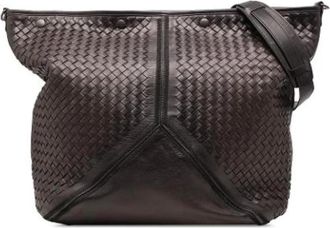 Bottega Veneta Pre-owned Reistas - unisex - Vintage Schoudertas - Bruin - ONE Size - Leer - Vintage