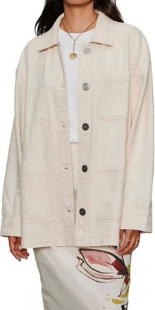 Sanctuary Greenhouse Long Sleeve Jacket In Collagen