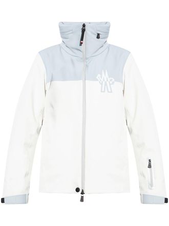 Moncler Jack met rits - Wit