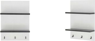 HOME AFFAIRE Wandregal »Sherwood« Breite 60 cm, in modernem Holz Dekor, 28 mm starke Ablageböden