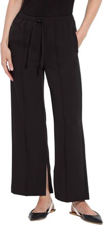 Lyss&eacute; Drawstring Trouser Pants In Black