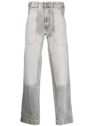 Diesel Straight jeans - Grijs