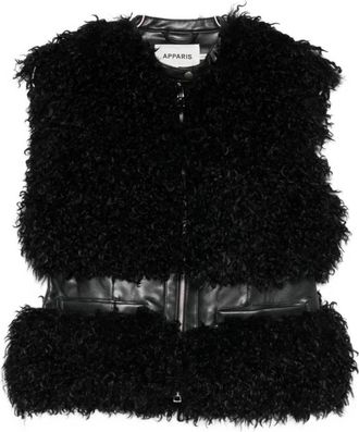 Apparis Mujer, Chaquetas, Negro, Talla: L