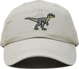 Dalix Velociraptor Dad Cap in Washed Stone White at Nordstrom