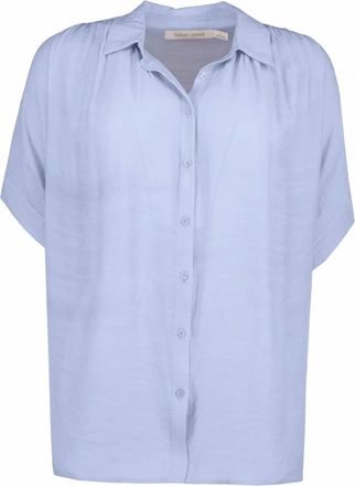 Bishop + Young Womens Taylor Blouse In Periwinkle