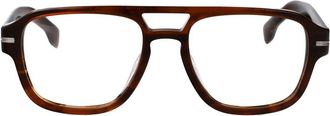 HUGO BOSS 1854/G Aviator Frame - unisex - Boss - Glasses - Brown - 53 MM - Accessories