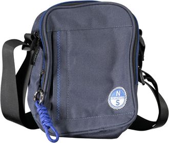 North Sails Waterdichte Canvas Crossbodytas - Heren - Schoudertassen - Blauw - ONE Size - Polyester - Tassen