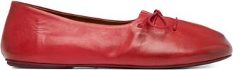 Marsèll Ballerine Girella con punta tonda - Rosso