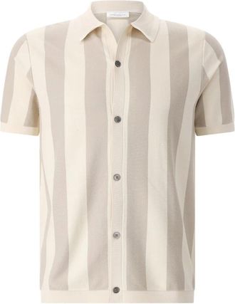 Profuomo Cardigans - Heren - Vesten - Beige - XL - Truien & Vesten