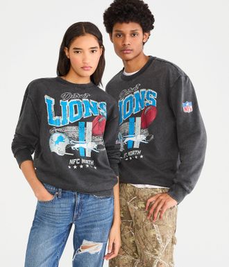 Aéropostale Detroit Lions Stadium Crew Sweatshirt