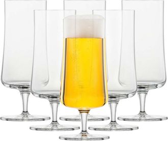 Schott Zwiesel Set Of Six 13.5Oz Pilsner Stem Glasses