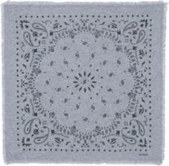 Kujten Kujten, Accessoires, unisex, Grijs, ONE Size, Wol, Bandana Hachiko
