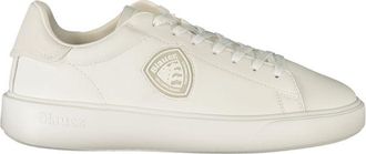 Blauer White Polyester Athletic Mens Sneakers