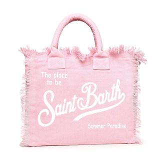 MC2 Saint Barth Vanity Shoulder Bag - female - MC2 Saint Barth - Shopping Bags - Pink - ONE SIZE - Bags