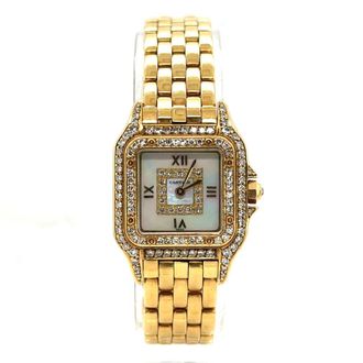 Cartier Pre-owned Cartier Panthere Quartz Diamond Ladies Watch 8669