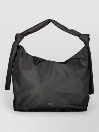 Calvin Klein logo appliqu&eacute; shoulder bag