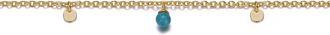 Rachel Glauber 14K Plated Charm Bracelet