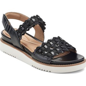 Easy Spirit Warna Sandal in Black at Nordstrom, Size 10.5