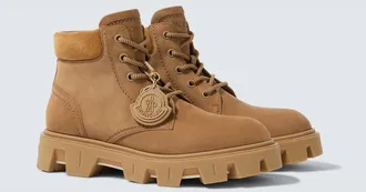 Moncler Peak City suede ankle boots