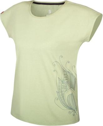 Oc&uacute;n Kimo T Blossom-Art T-Shirt f&uuml;r Damen | gr&uuml;n