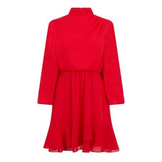 Ted Baker Dames/Dames Geweven A-lijn Mini Jurk (Rood)