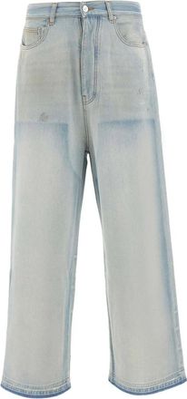 Amiri Carpenter Jeans met Was - Heren - Loose Fit Jeans - Blauw - W32 - Katoen - Jeans