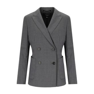Max Mara Mujer, Chaquetas, Gris, Talla: M