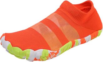 Generic Womens Mens Indoor Fitness Training Soft Sole Non Sports Outdoor Wading Casual Shoes Women Shoes Casual Heels (Orange, 6.5)