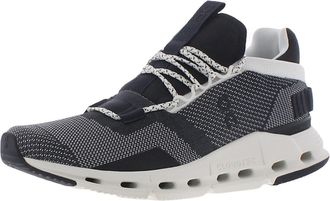 On Womens Cloudnova Sneakers, Black/White, 4.5 UK