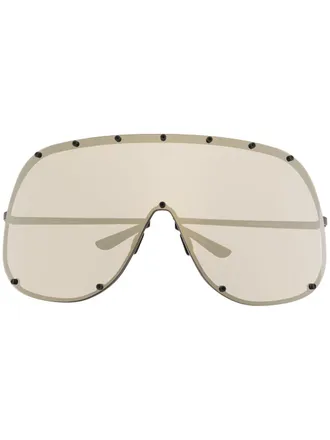 Rick Owens Shield Sonnenbrille