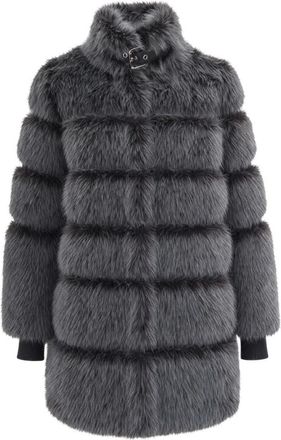 Patrizia Pepe Giacca in ecopelliccia Nexus - - Jackets - Donna - Grigio - XS