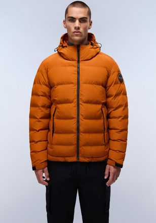 Napapijri Funktionsjacke NAPAPIJRI A-TEREZ, Herren, Gr. XL, orange pumpkin, Web, Obermaterial: 100% Polyamid, unifarben, regular fit normal, Rundhals, eingesetz