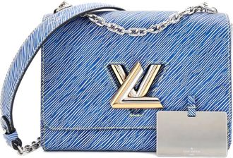 Louis Vuitton Twist Handbag Epi Leather MM crossbody bag - Blue