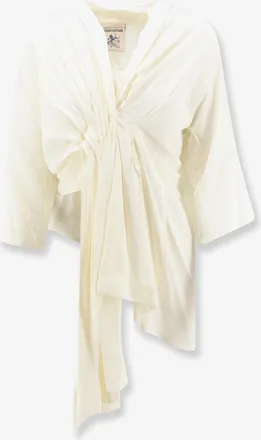 Semicouture Top in misto seta - SEMICOUTURE - gender_Woman