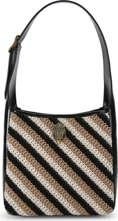 Kurt Geiger Small Bond Hobo Bag in Black Multi at Nordstrom